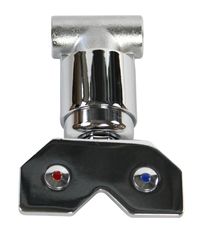 Foot operated BUTTERFLY mixer tap with metal cartridge